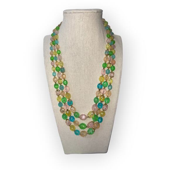 Vintage Triple layer necklace - Picture 1 of 3
